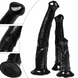 Величезний кінський дилдо Horse Phallus Black, Черный фото 3