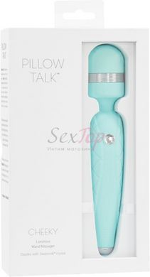 Роскошный вибромассажер PILLOW TALK - Cheeky Teal (мятая упаковка!!!) &mdash;  фото товара 7