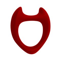 Эрекционное кольцо Wooomy Toro L Red SO9693 фото