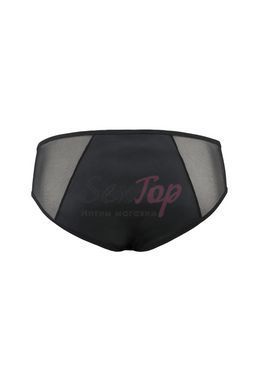 Мужские слипы на молнии Passion 042 Slip Timmy XXL/XXXL Black, экокожа, сетка &mdash;  фото товара 4