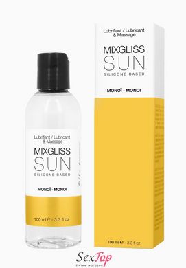 Лубрикант на силиконовой основе MixGliss SUN MONOI (100 мл) с ароматом масла Монои SO1352 фото