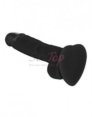 Реалистичный фаллоимитатор Strap-On-Me SOFT REALISTIC DILDO Black - Size S &mdash;  фото товара 2