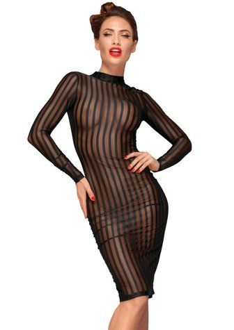 Сукня Noir Handmade F182 Classic dress made of elastic tulle - M - фото товару 1