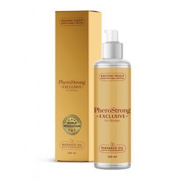 Массажное масло с феромонами PheroStrong Exclusive for Women Massage Oil, 100мл,  - 1