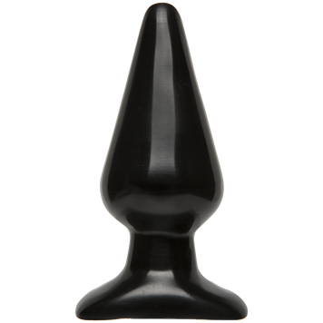 Анальная пробка Doc Johnson Smooth Classic Large - Black, макс. диаметр 5,7см, Черный - 1