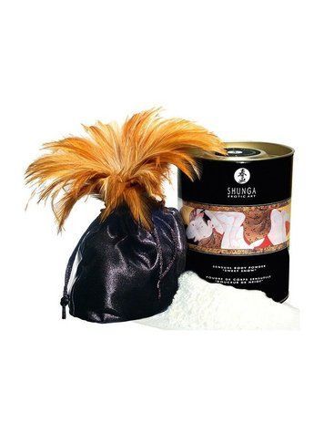 Смачна пудра для оральних пестощів Shunga Sweet Snow Body Powder &ndash; Raspberry feeling (228 гр) - фото товару 1