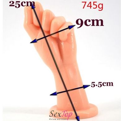 New Special Shape Hand Penis Fist Body Vaginal Anal Plug Flesh IXI56966 фото
