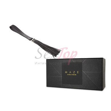 Флогер Bijoux Indiscrets MAZE &mdash; Tassel Flogger Black - фото товару 2