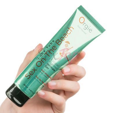Лубрикант на водній основі Orgie Lube Sex On The Beach, 100 мл, персиково-апельсиновий смак - фото товару 4