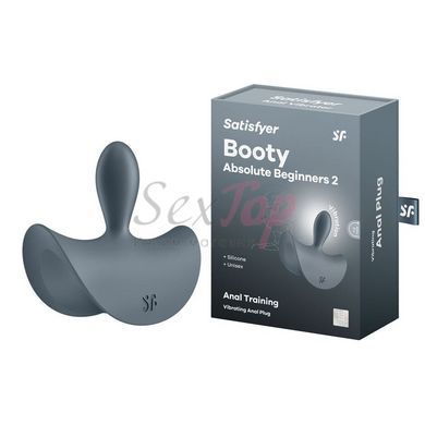 Анальна вібропробка Satisfyer Booty Absolute Beginners 2, для початківців, ввідна частина 3,5 см - фото товару 6