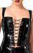 Корсет Noir Handmade F379 Dominae Frontbind PVC Corset Top XS &mdash; фото 4 из 9