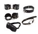 Набір BDSM Leather Set, BLACK 281356 фото