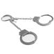 Наручники Sex and Mischief - Ring Metal Handcuffs на длинной цепочке с кольцом SO2174 фото 1
