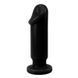 Анальна чорна пробка з головкою Chisa Evil Dildo Plug Large &mdash; фото 2 з 3