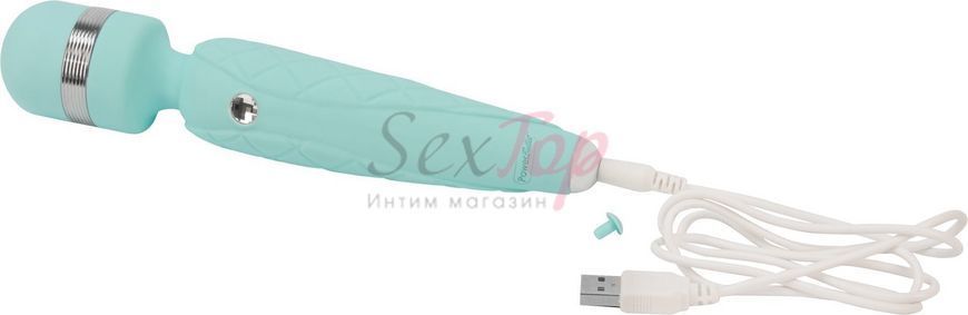 Роскошный вибромассажер PILLOW TALK - Cheeky Teal (мятая упаковка!!!) &mdash;  фото товара 5