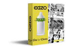 Насадка на член EGZO Bees knees (презерватив з вусиками) SO2016 фото