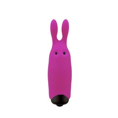 Вибропуля Adrien Lastic Pocket Vibe Rabbit Pink со стимулирующими ушками AD33421 фото