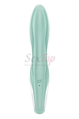 Смарт вибратор-кролик Satisfyer Air Pump Bunny 5+, надувается &mdash;  фото товара 4