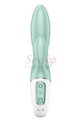 Смарт вибратор-кролик Satisfyer Air Pump Bunny 5+, надувается &mdash;  фото товара 6