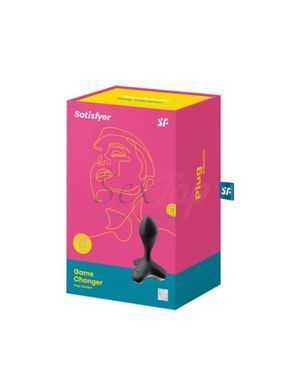 Анальная пробка с вибрацией Satisfyer Game Changer Black &mdash;  фото товара 5