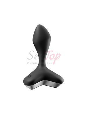 Анальная пробка с вибрацией Satisfyer Game Changer Black &mdash;  фото товара 2