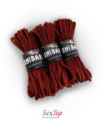 Джутовая веревка для Шибари Feral Feelings Shibari Rope, 8 м красная SO4005 фото