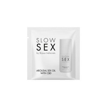 Пробник Bijoux Indiscrets Sachette Arousal CBD - SLOW SEX,  - 1