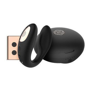 Вибратор для пар Rosy Gold - Remote Control Couple Vibrator,  - 1