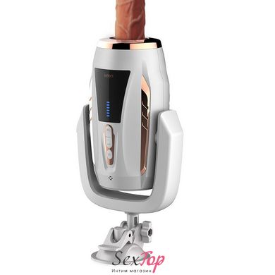 Секс машина на присоску Leten Wolverine з фалоімітатором, амплітуда 3-5 см SO3020 фото