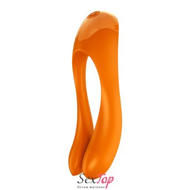 Вібратор на палець Satisfyer Candy Cane Orange SO4652 фото