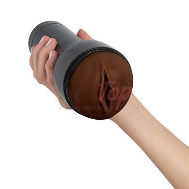 Мастурбатор-вагіна Kiiroo Feel Stroker Dark Brown для секс-машини Kiiroo Keon - фото товару 7