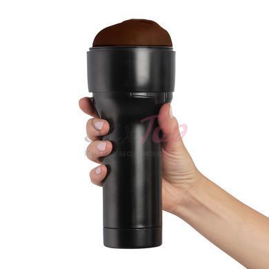 Мастурбатор-вагіна Kiiroo Feel Stroker Dark Brown для секс-машини Kiiroo Keon - фото товару 8