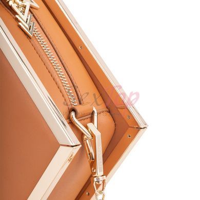 Сумка LOCKINK Mysterious Square Kink Bag - Brown - фото товару 5