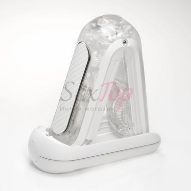 Мастурбатор Tenga Flip Zero Gravity Electronic Vibration White - фото товару 2