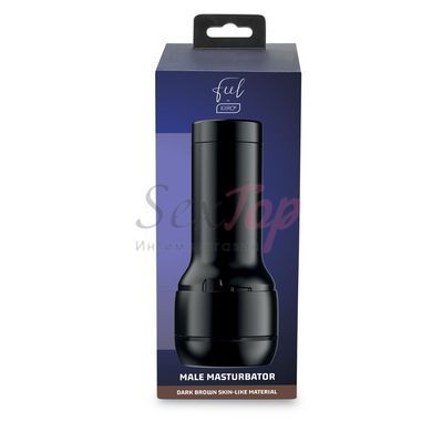 Мастурбатор-вагіна Kiiroo Feel Stroker Dark Brown для секс-машини Kiiroo Keon - фото товару 5