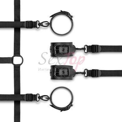 Фіксатор на ліжко з наручниками та поножами Bedroom Fantasies: Under the bed Restraint Bondage Set - фото товару 3