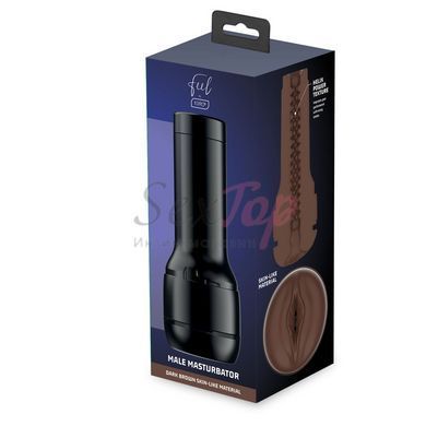 Мастурбатор-вагіна Kiiroo Feel Stroker Dark Brown для секс-машини Kiiroo Keon - фото товару 3