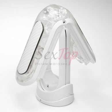 Мастурбатор Tenga Flip Zero Gravity Electronic Vibration White - фото товару 3