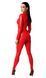 Комбінезон Noir Handmade F353 Red powerwetlook overall - L &mdash; фото 2 з 8
