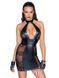 Сукня Noir Handmade F238 Short tulle dress with powerwetlook inserts - M &mdash; фото 1 з 7