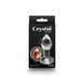 Скляна анальна пробка NS Novelties Crystal - Desires - Rainbow Gem - Small &mdash; фото 3 з 4
