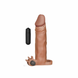 Насадка на пенис с вибрацией Vibrating Penis Sleeve, Brown 310326 фото 1