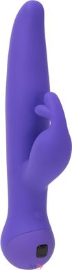 Вібратор-кролик Touch by SWAN - Trio Purple, сенсорне керування, ротація, діаметр 3,8 см SO7767 фото