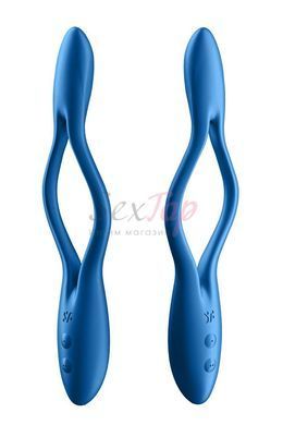 Универсальный гибкий вибратор для пар Satisfyer Elastic Game Dark Blue &mdash;  фото товара 6