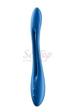 Универсальный гибкий вибратор для пар Satisfyer Elastic Game Dark Blue &mdash;  фото товара 2