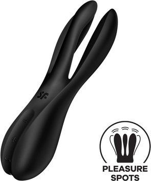 Клиторальный вибратор Satisfyer Threesome 2 Black,  - 1