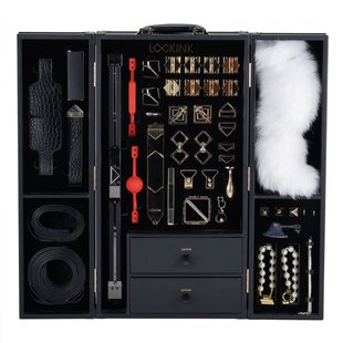 БДСМ-набір LOCKINK All-in-1 BDSM Play Kit - Crocodile Leather - SX0819