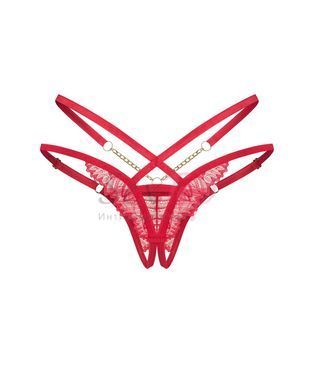 Трусики Obsessive Matildea crotchless thong L/XL &mdash;  фото товара 3