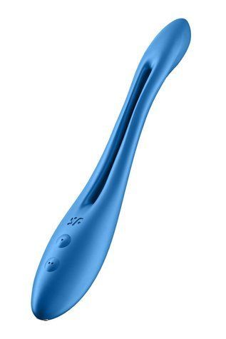 Універсальний гнучкий вібратор для пар Satisfyer Elastic Game Dark Blue - фото товару 1