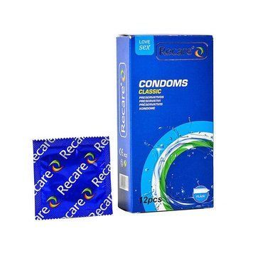 Презервативи Recare Classic Condoms 12 шт, класичні,  - 1
